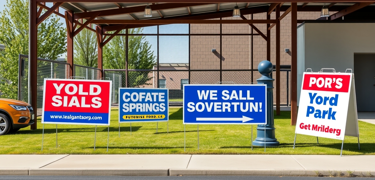 Evaluating the best Where to Get Yard Signs Guide environment