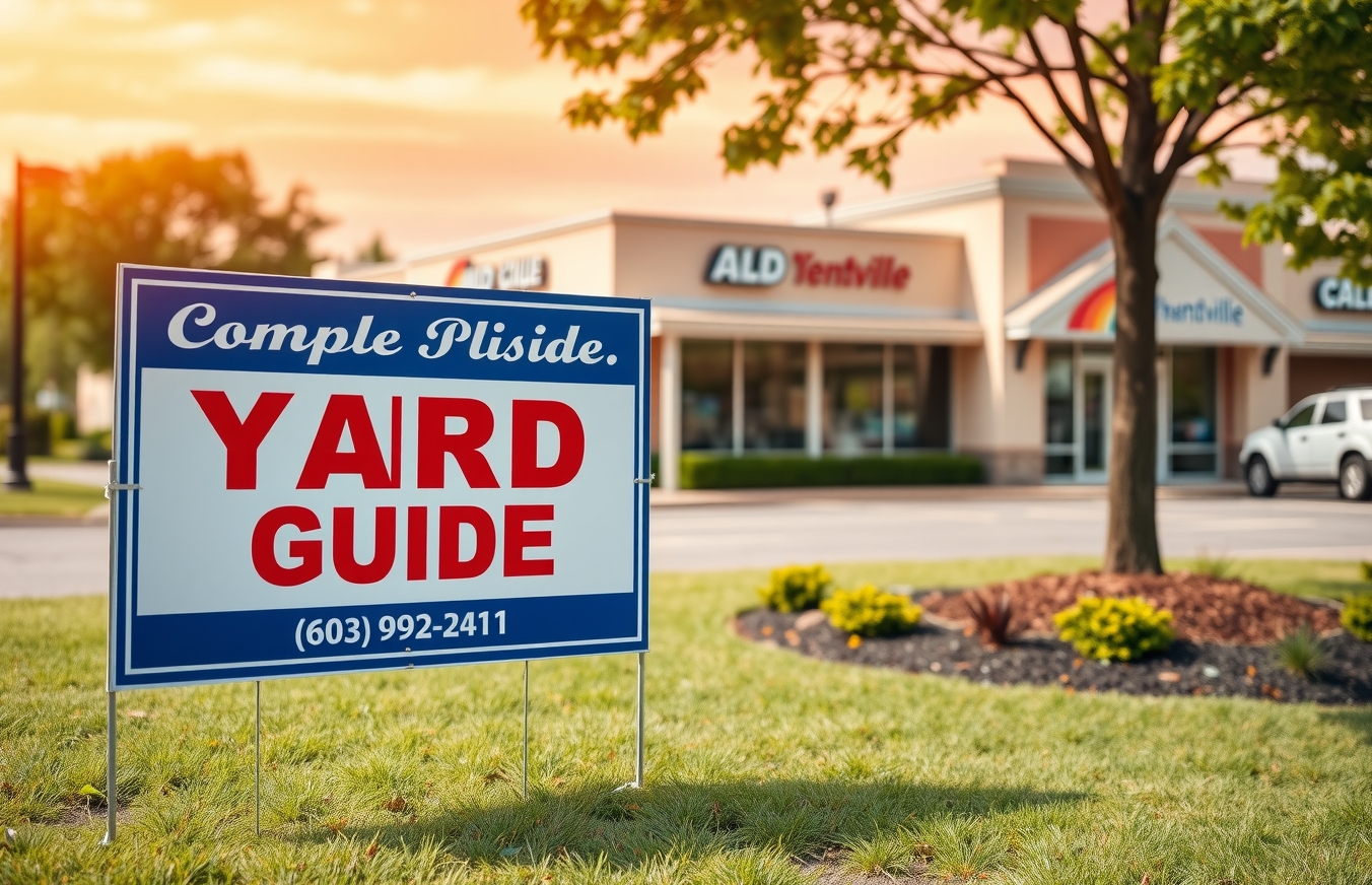 Checklist for Yard Signs Knoxville Tn Guide