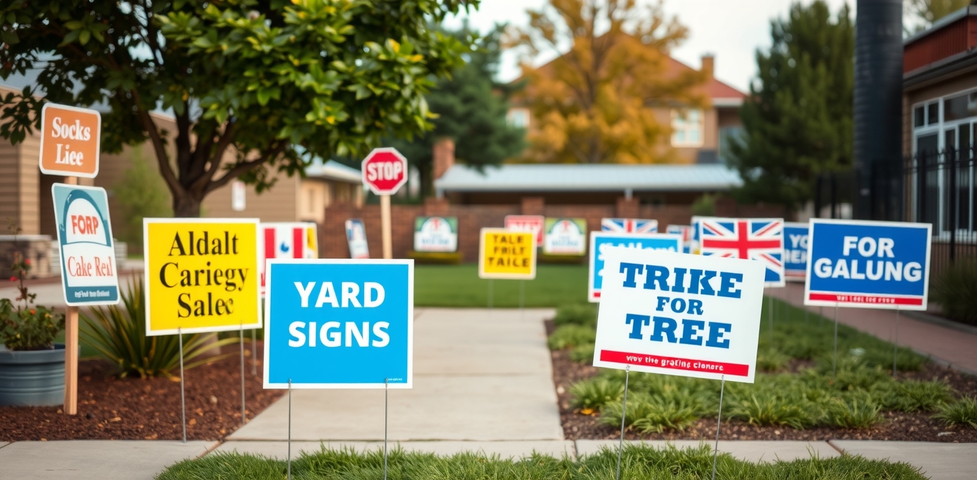 Evaluating the best Yard Signs Graduation Near Me Guide environment