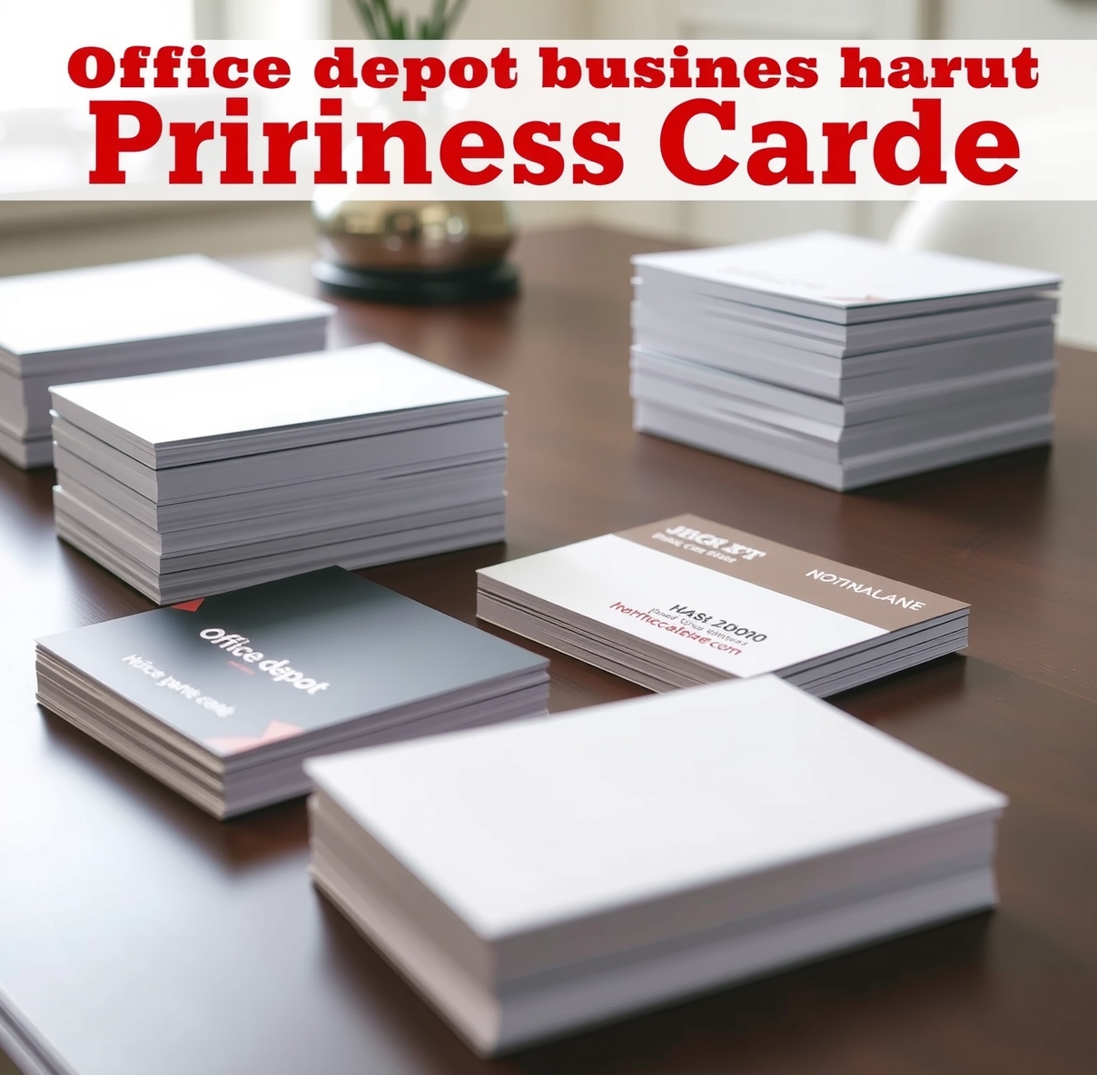 Office Depot Business Cards Printing Guide