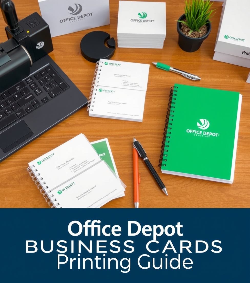 Checklist for Office Depot Business Cards Printing Guide