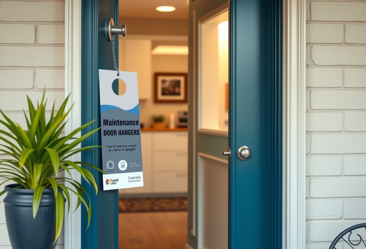 Checklist for Maintenance Door Hangers Guide