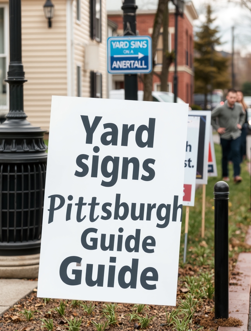 Yard Signs Pittsburgh Guide