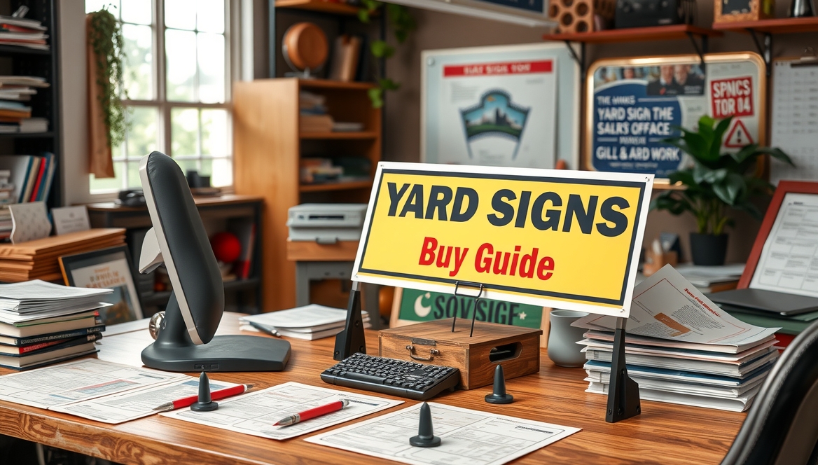 Preparation visual for Yard Signs Buy Guide