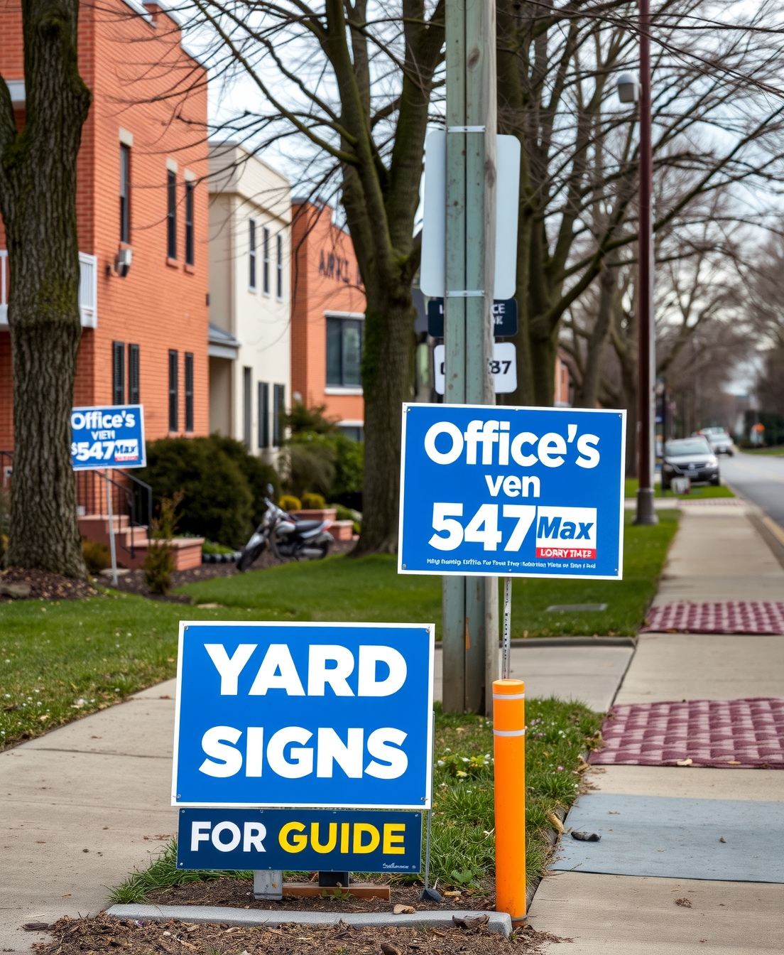 Yard Signs Office Max Guide