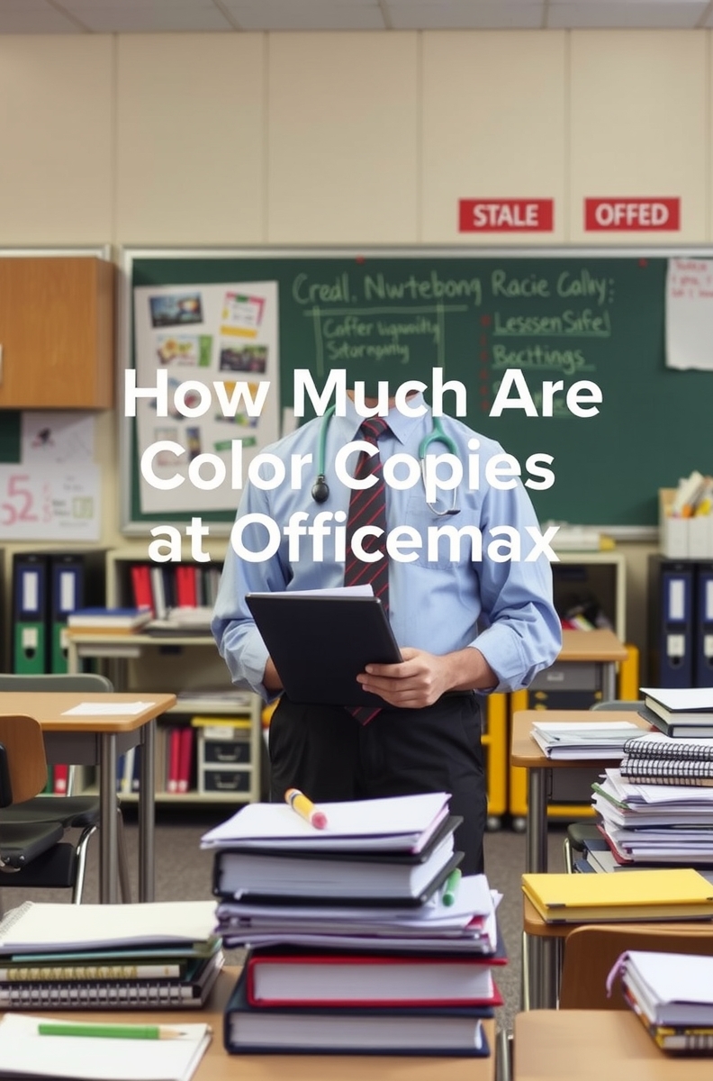 How Much Are Color Copies at Officemax Guide