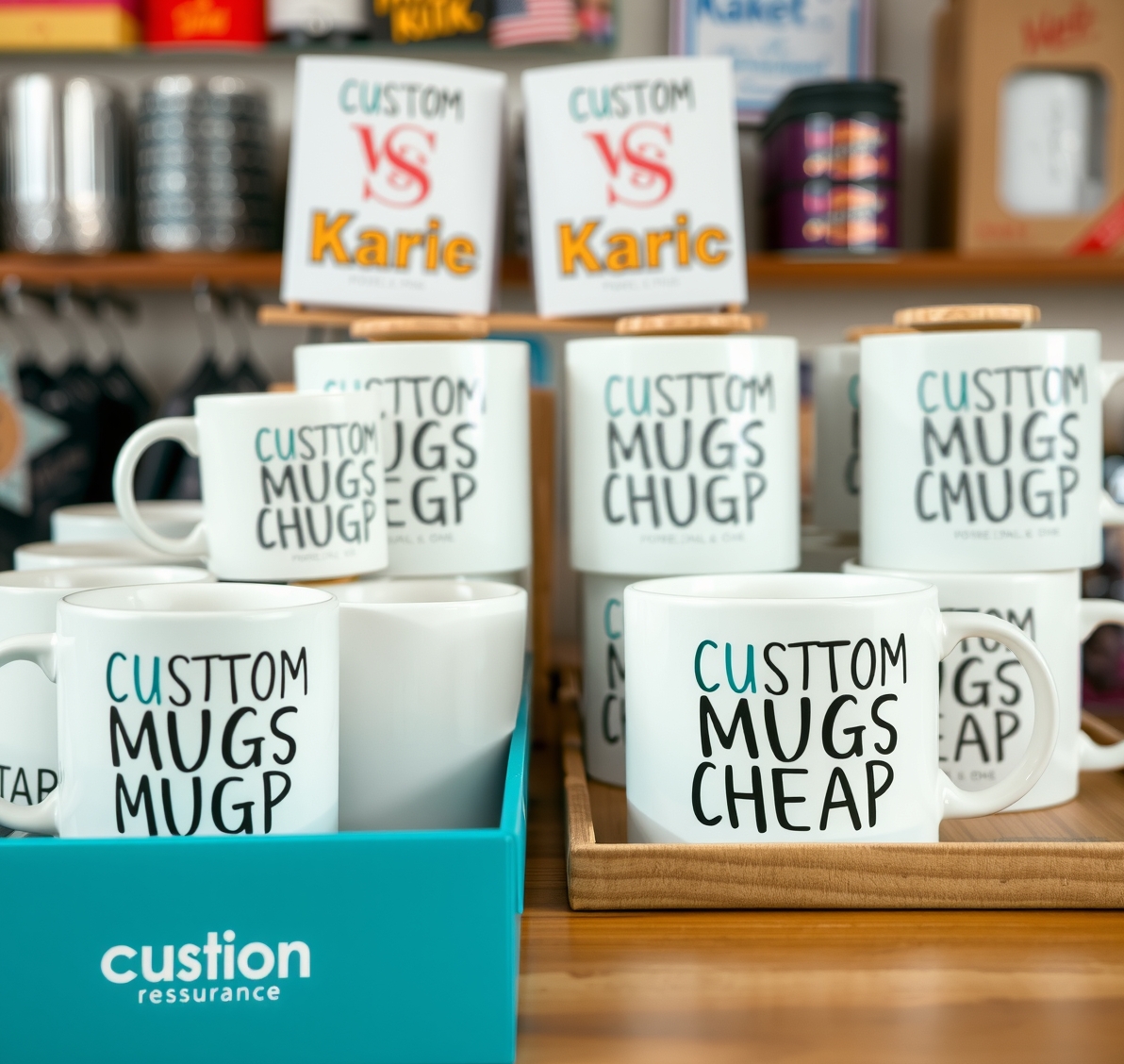 Preparation visual for Custom Mugs for Cheap