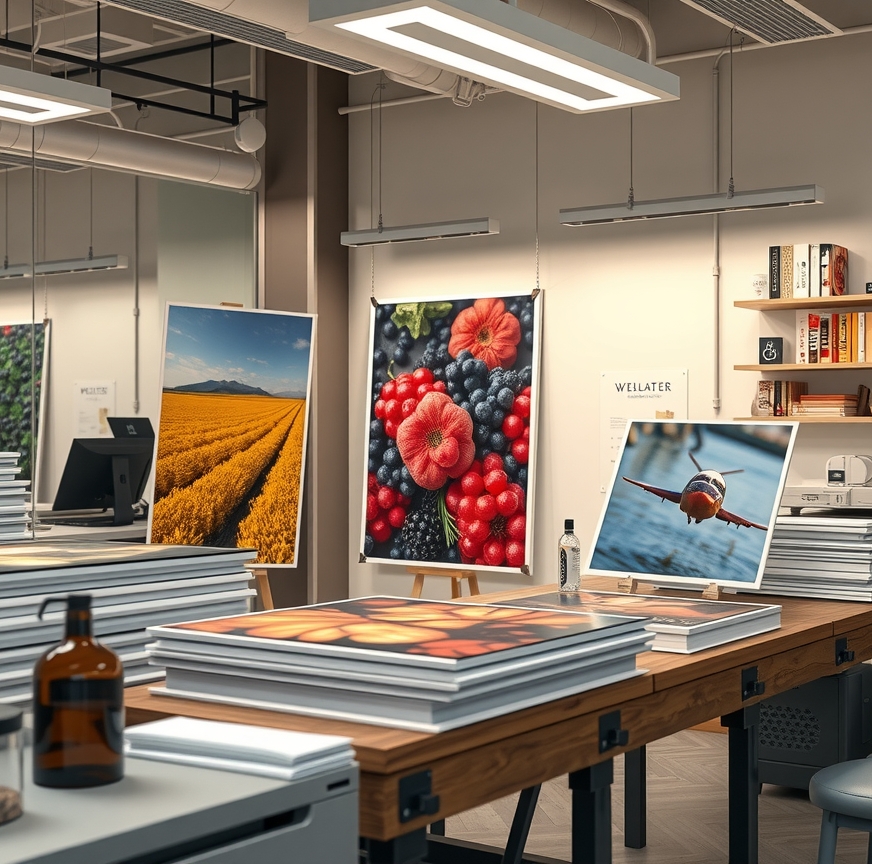 Preparation visual for Foam Board Posters Printing Guide