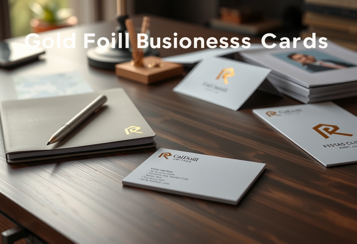 Checklist for Gold Foil Business Cards Printing Guide