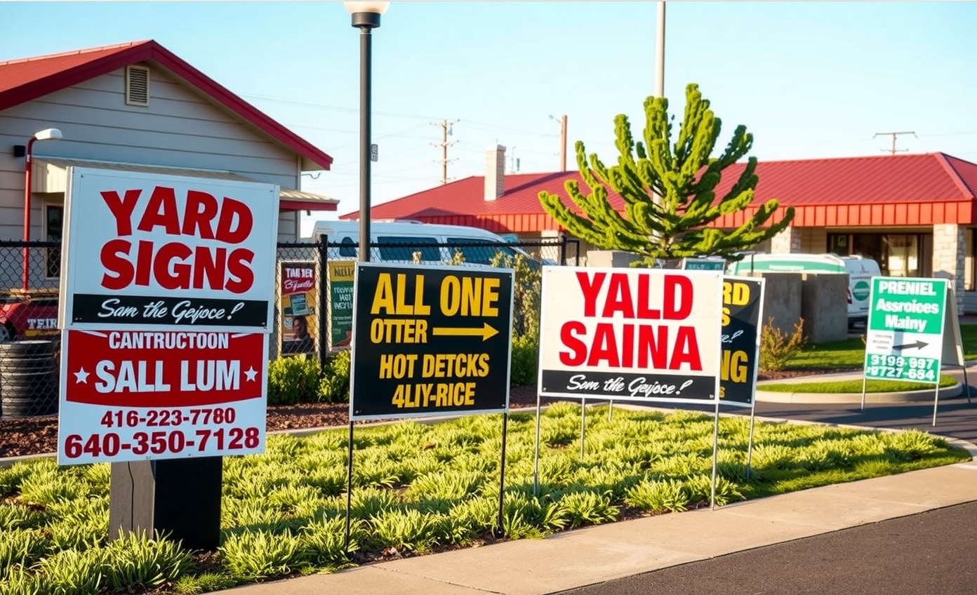 Evaluating the best Business Yard Signs Cheap environment