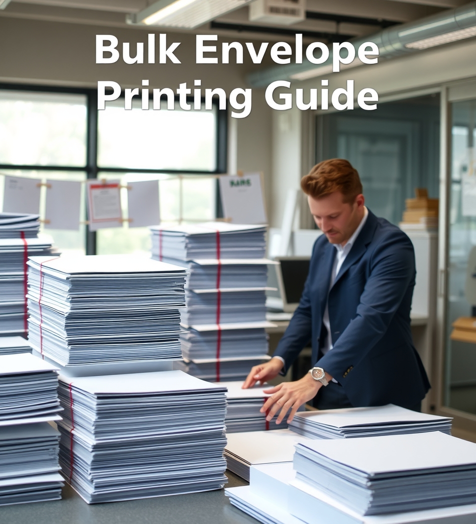 Checklist for Bulk Envelope Printing Guide