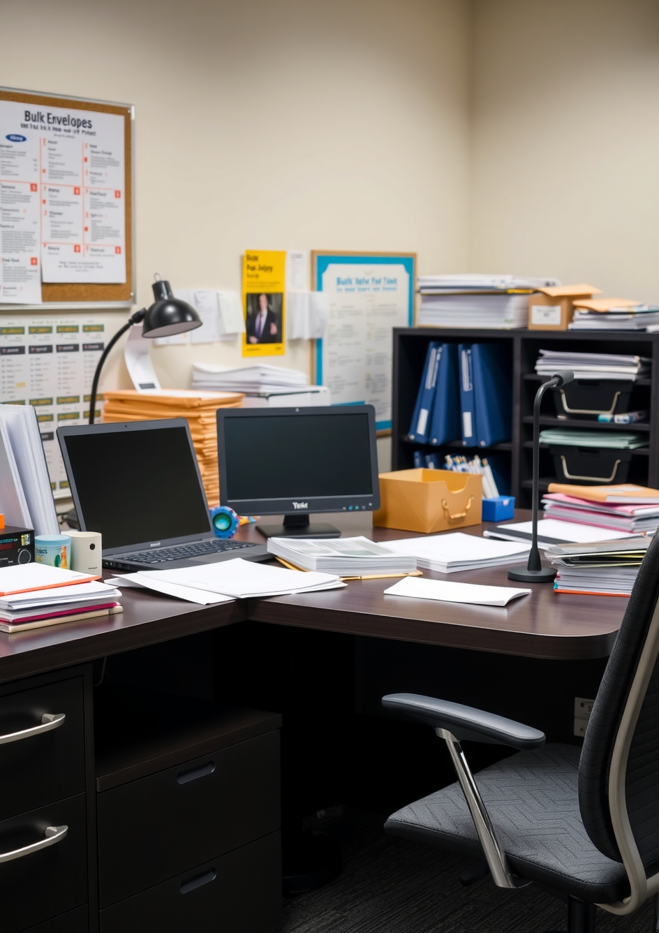 Quality check visual for Bulk Envelope Printing Guide