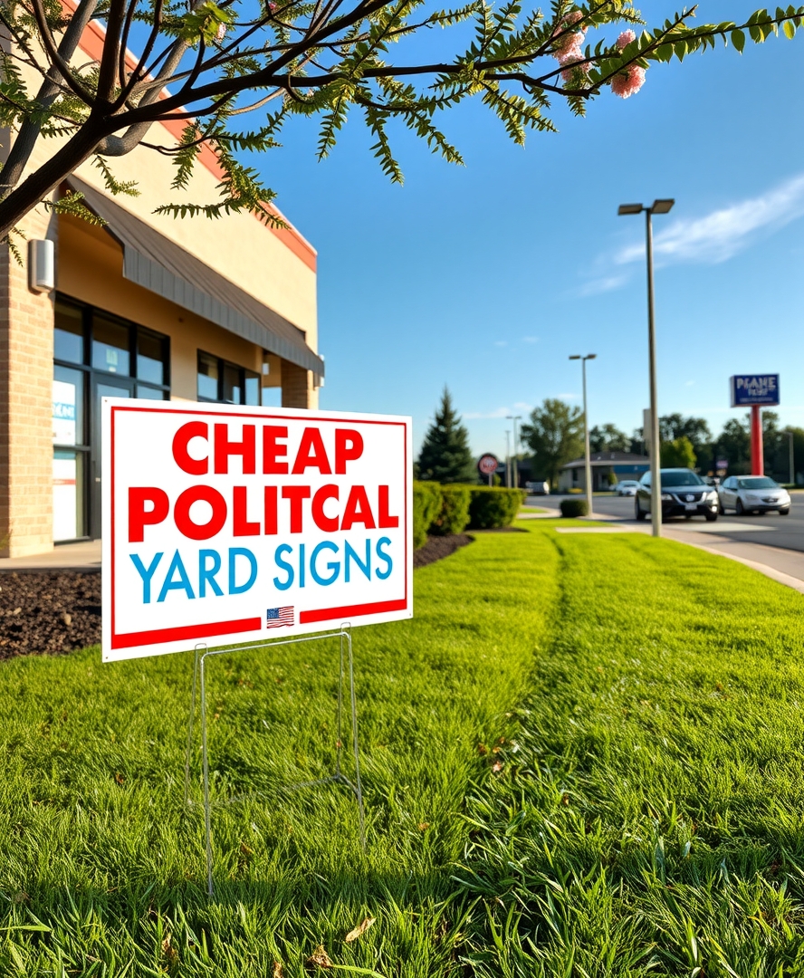Checklist for Cheap Political Yard Signs