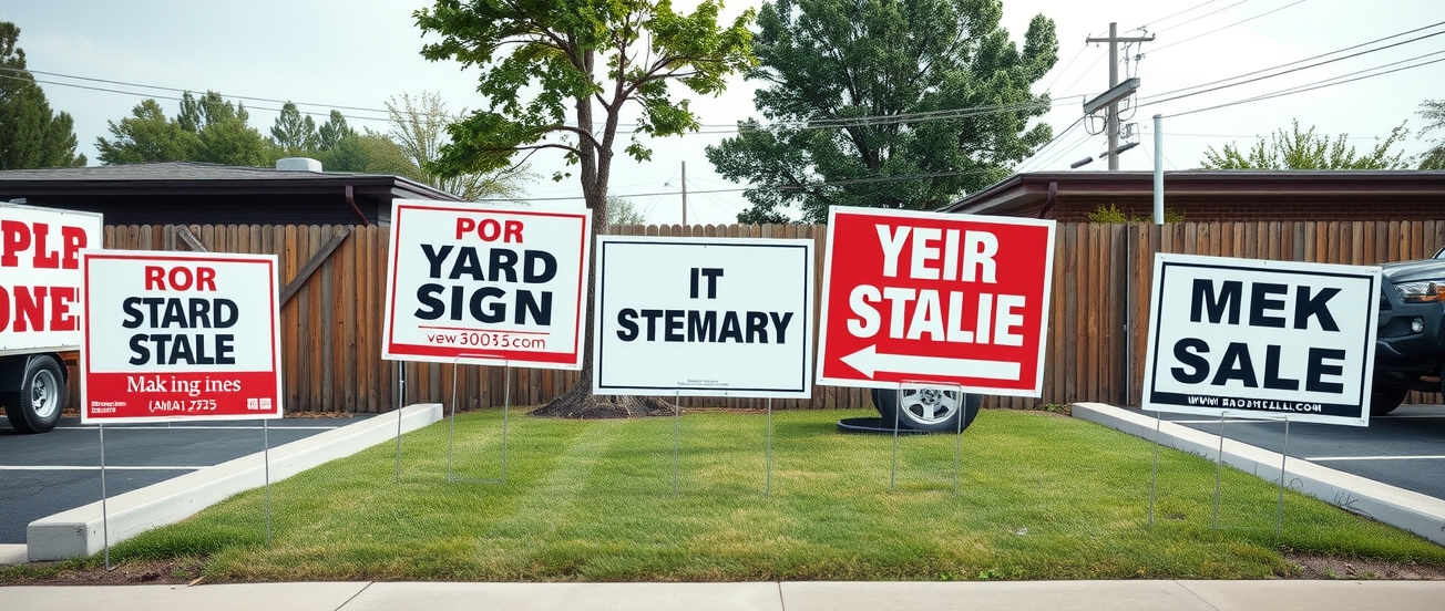 Evaluating the best Cheap Yard Signs Stakes environment