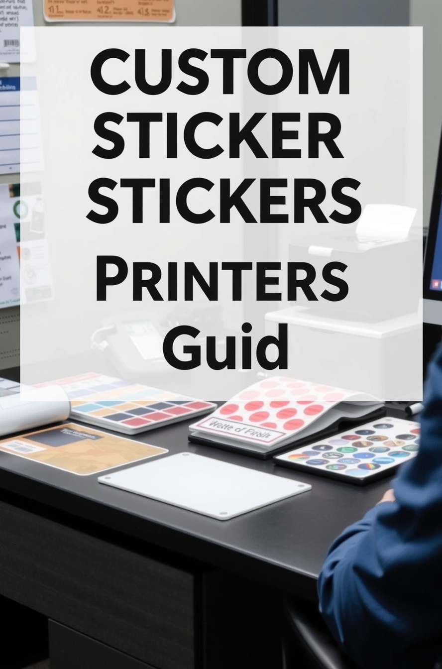 Preparation visual for Custom Label Stickers Printing Guide