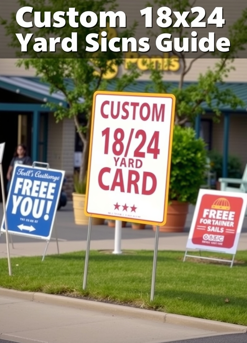 Checklist for Custom 18x24 Yard Signs Guide
