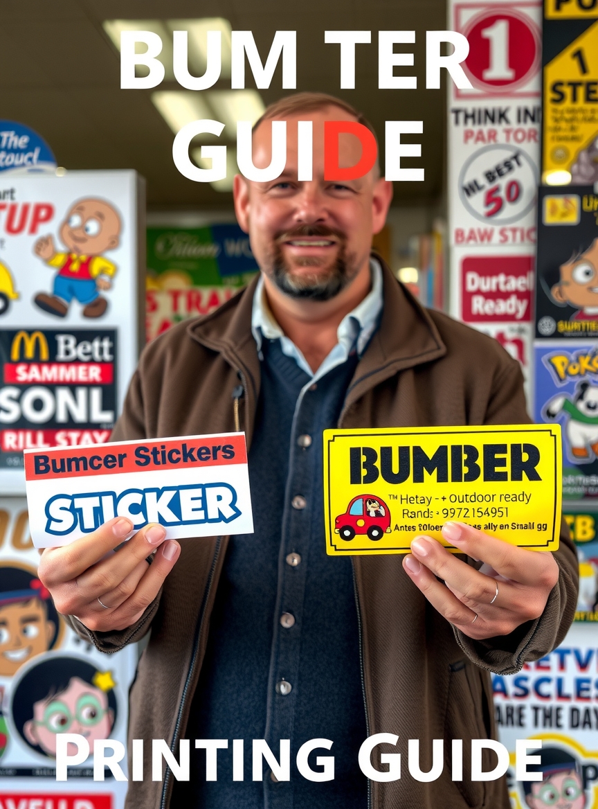 Bumper Stickers Printing Guide