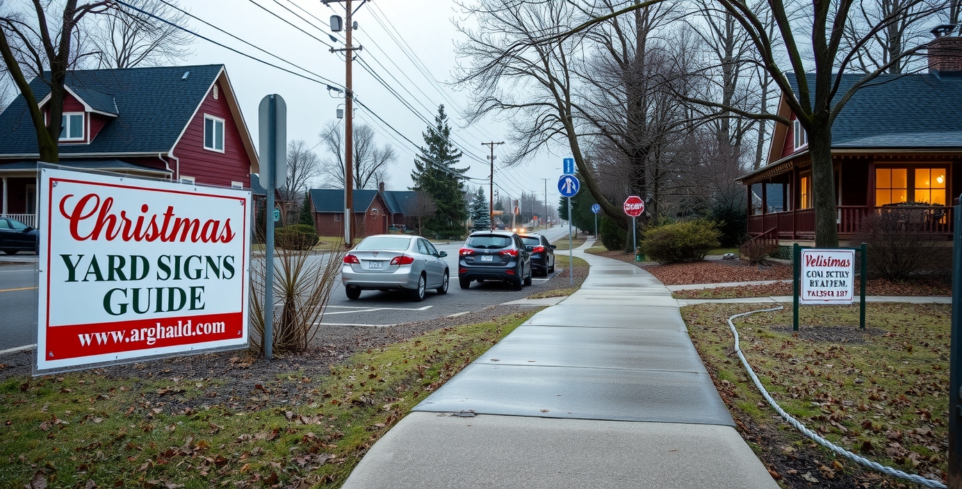 Christmas Yard Signs Guide