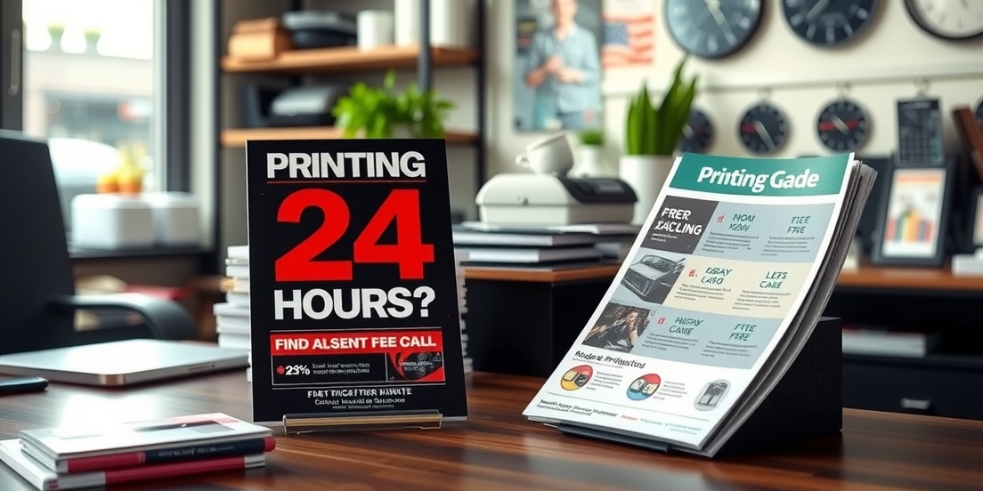 Evaluating the best Flyer Printing 24 Hours Guide environment