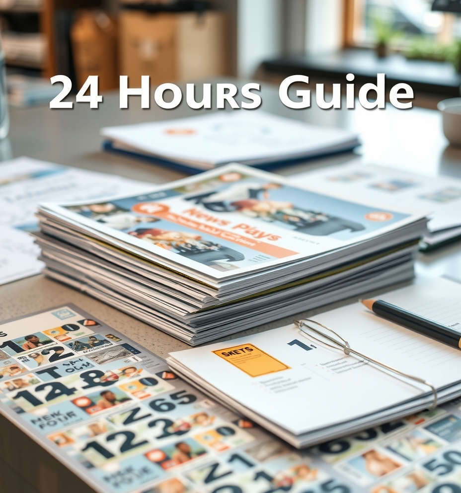 Checklist for Flyer Printing 24 Hours Guide