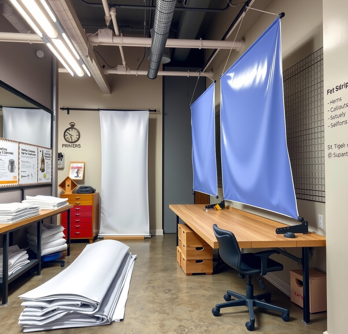 Preparation visual for Vinyl Banner Printing Near Me Same Day Guide