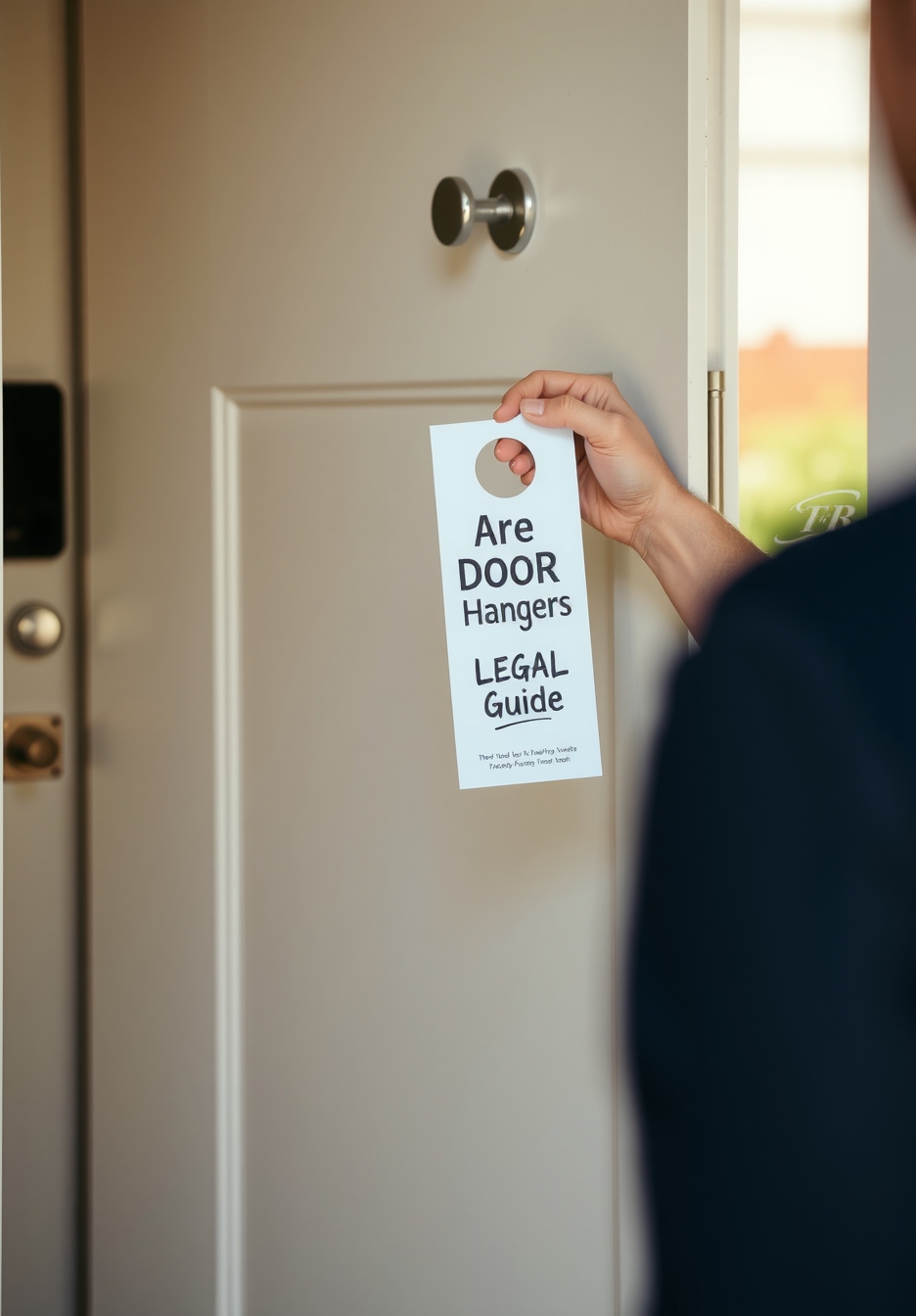 Checklist for Are Door Hangers Legal Guide