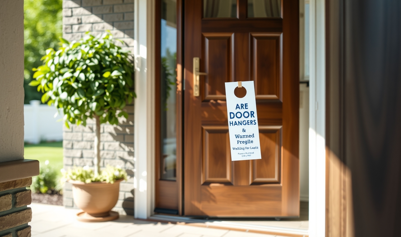 Quality check visual for Are Door Hangers Legal Guide