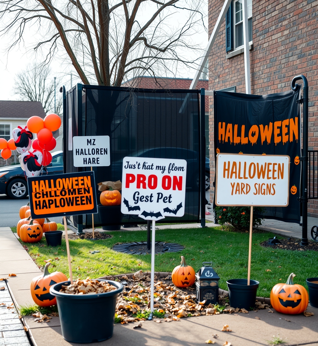 Evaluating the best Halloween Yard Signs Guide environment