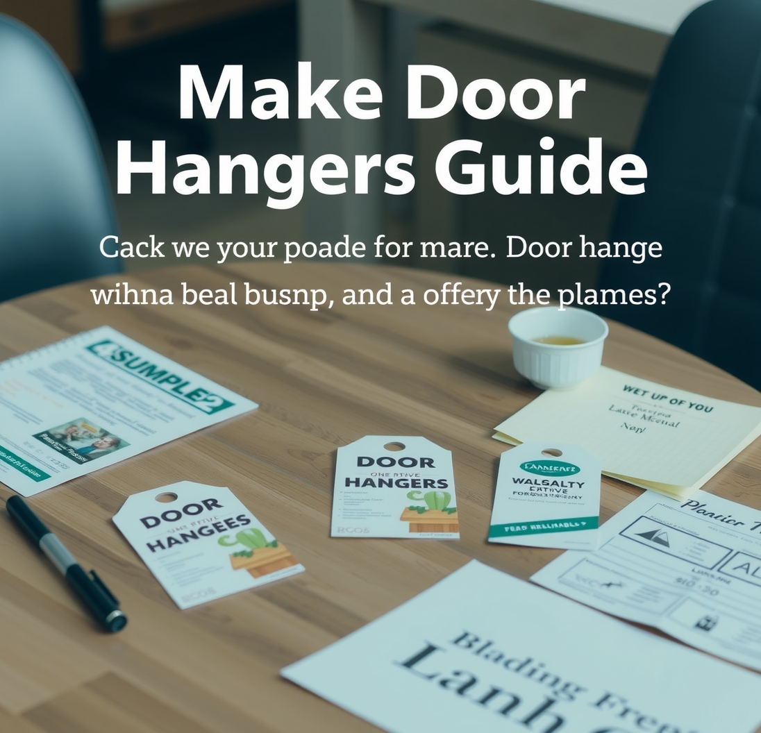 Make Door Hangers Guide