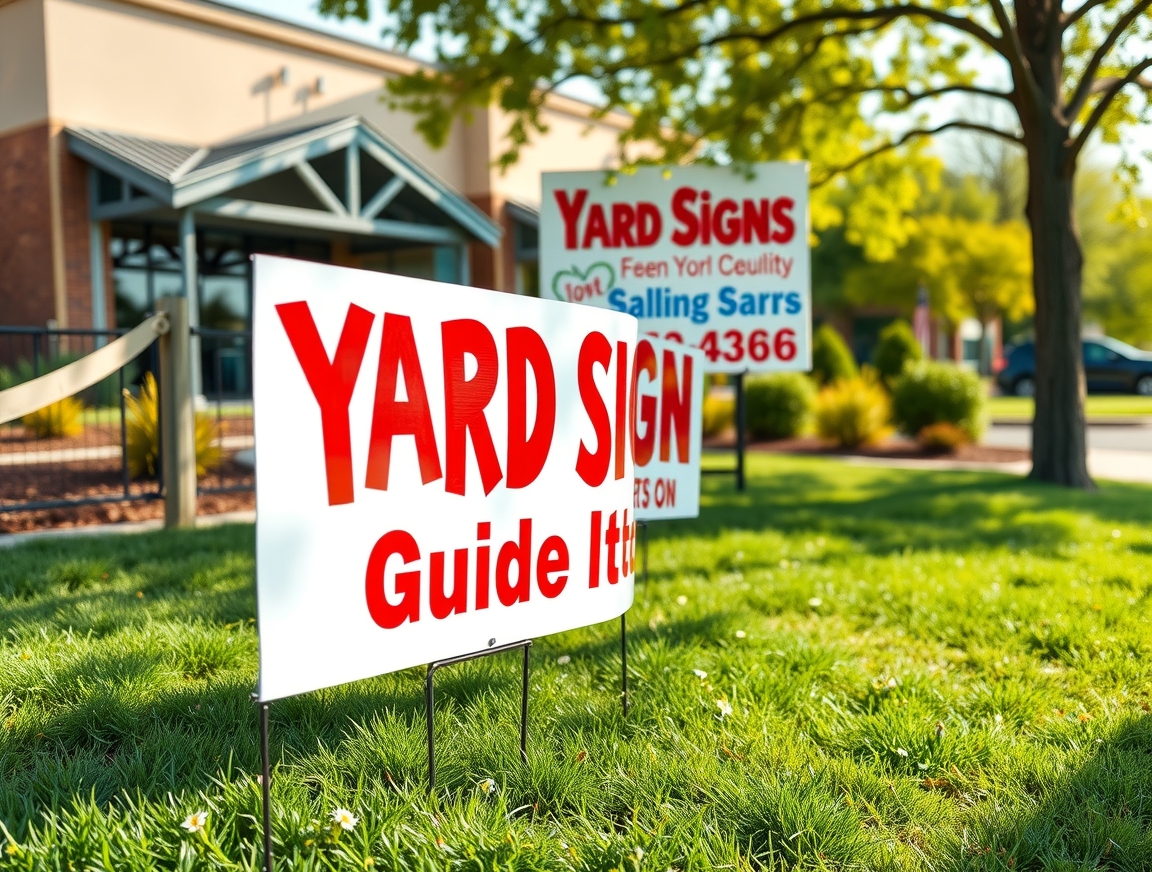 Evaluating the best Yard Signs Kansas City Guide environment