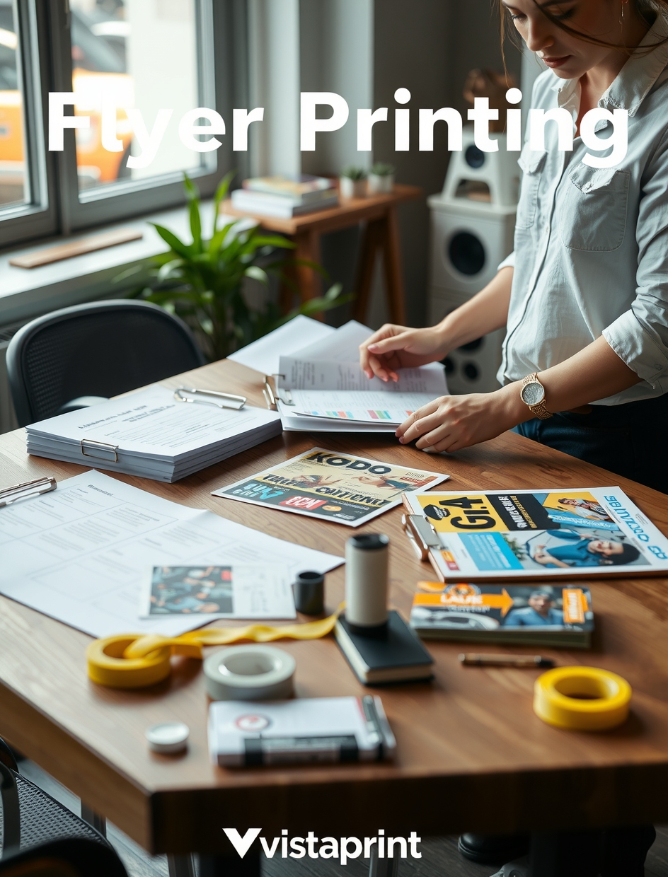 Flyer Printing Vistaprint Guide