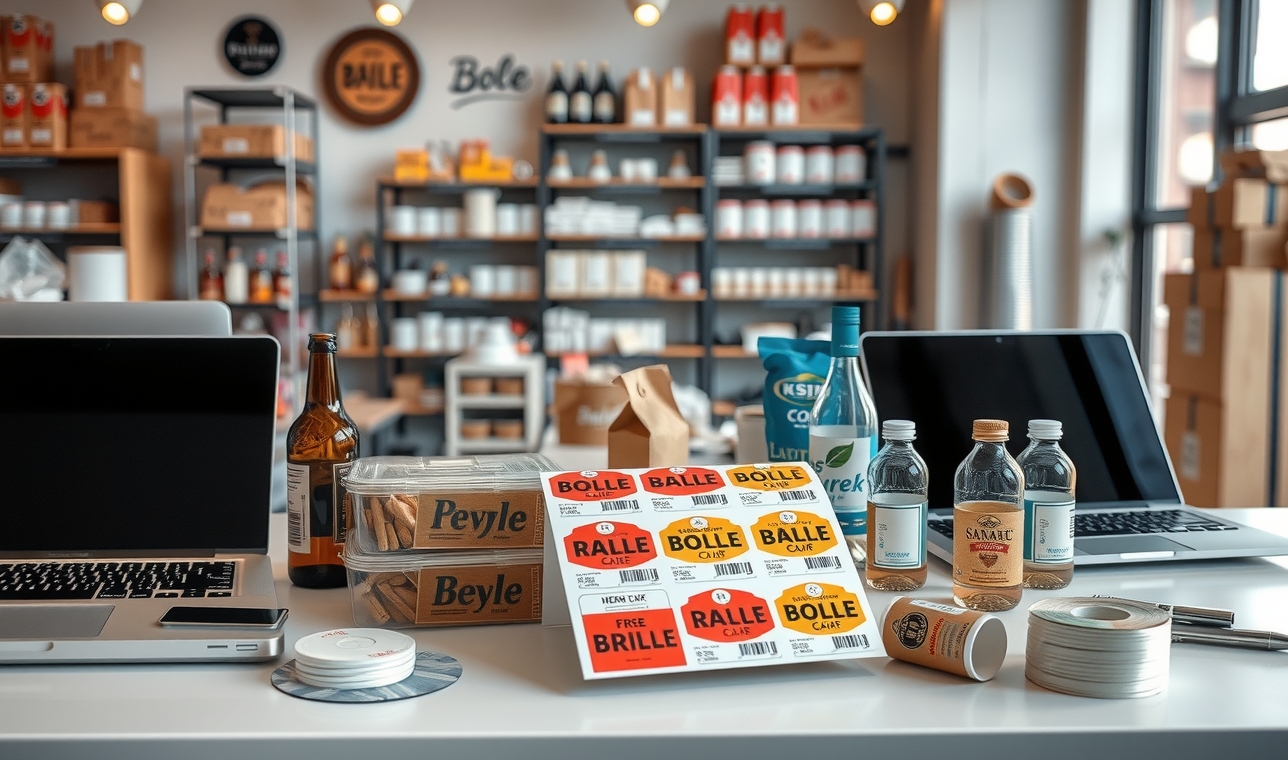 Quality check visual for Label Stickers Printing Guide