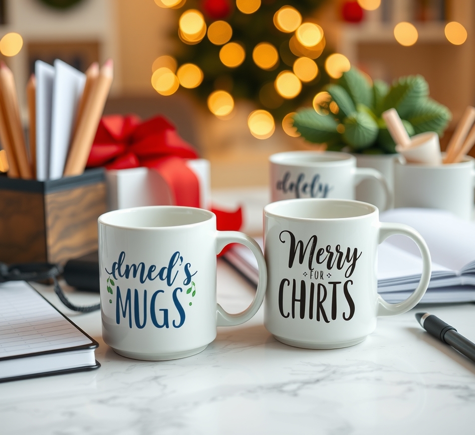 Preparation visual for Christmas Custom Mugs Guide