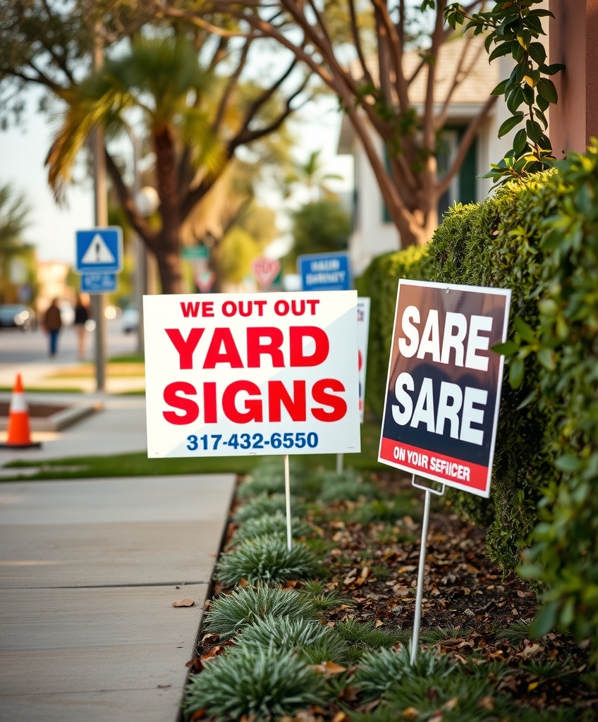 Cheap Yard Signs Near Me