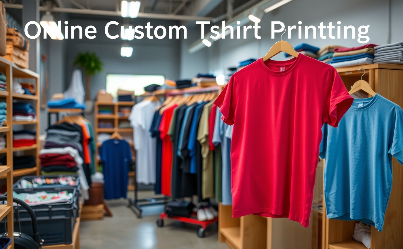 Online Custom Tshirt Printing Guide