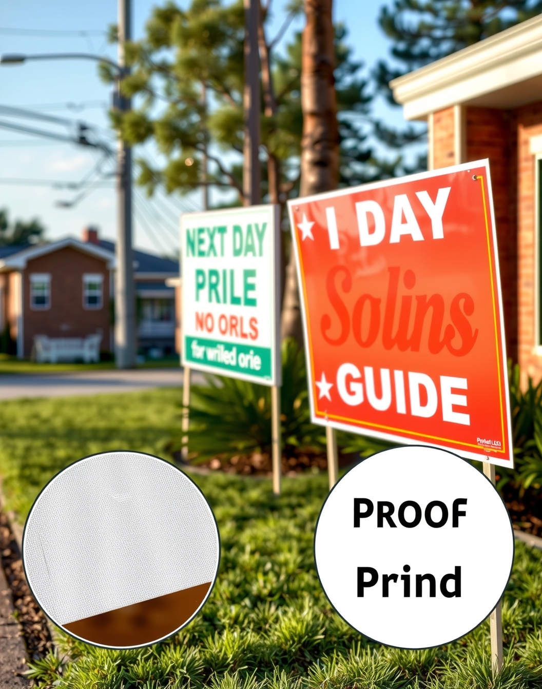 Evaluating the best Next Day Yard Signs Guide environment