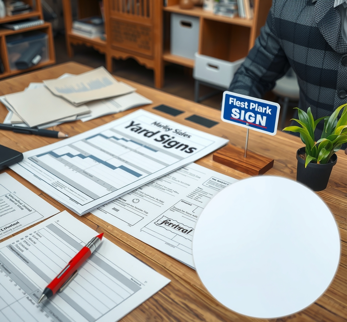 Quality check visual for Best Place to Order Yard Signs