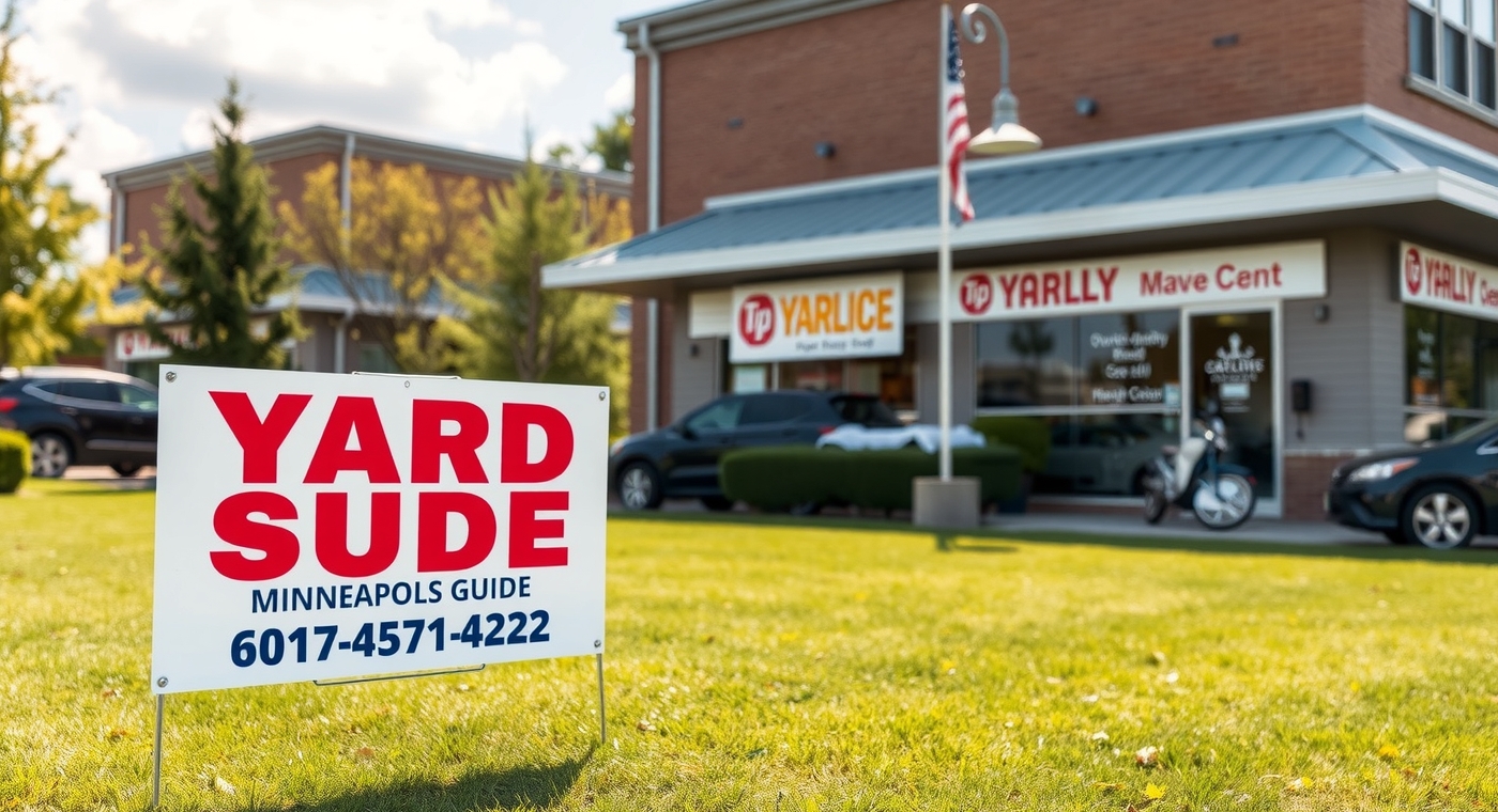 Quality check visual for Yard Signs Minneapolis Guide