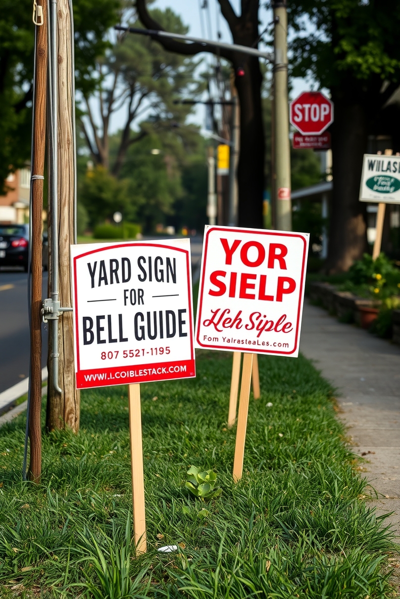 Yard Signs Wood Guide