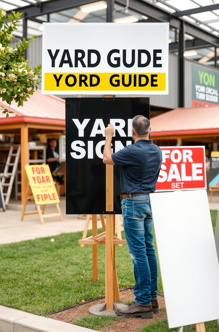 Evaluating the best Yard Signs Wood Guide environment