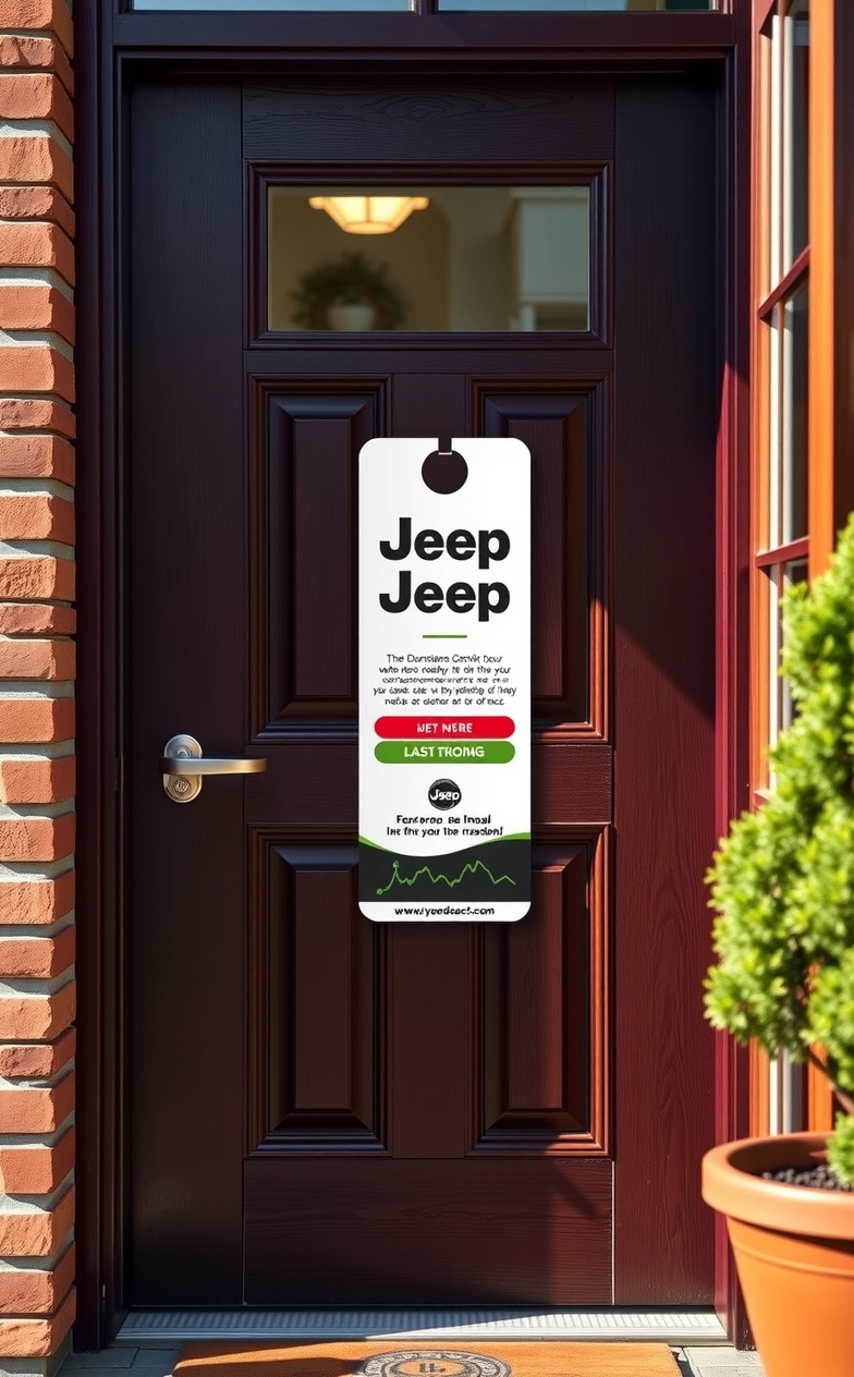 Checklist for Jeep Door Hangers Guide