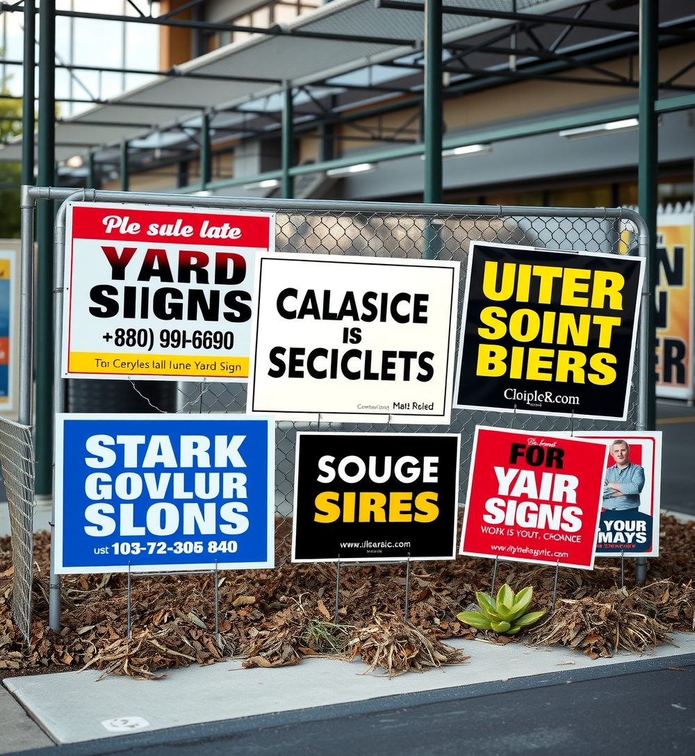 Evaluating the best Plastic Yard Signs Cheap environment