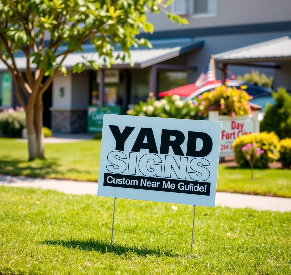 Checklist for Yard Signs Custom Near Me Guide
