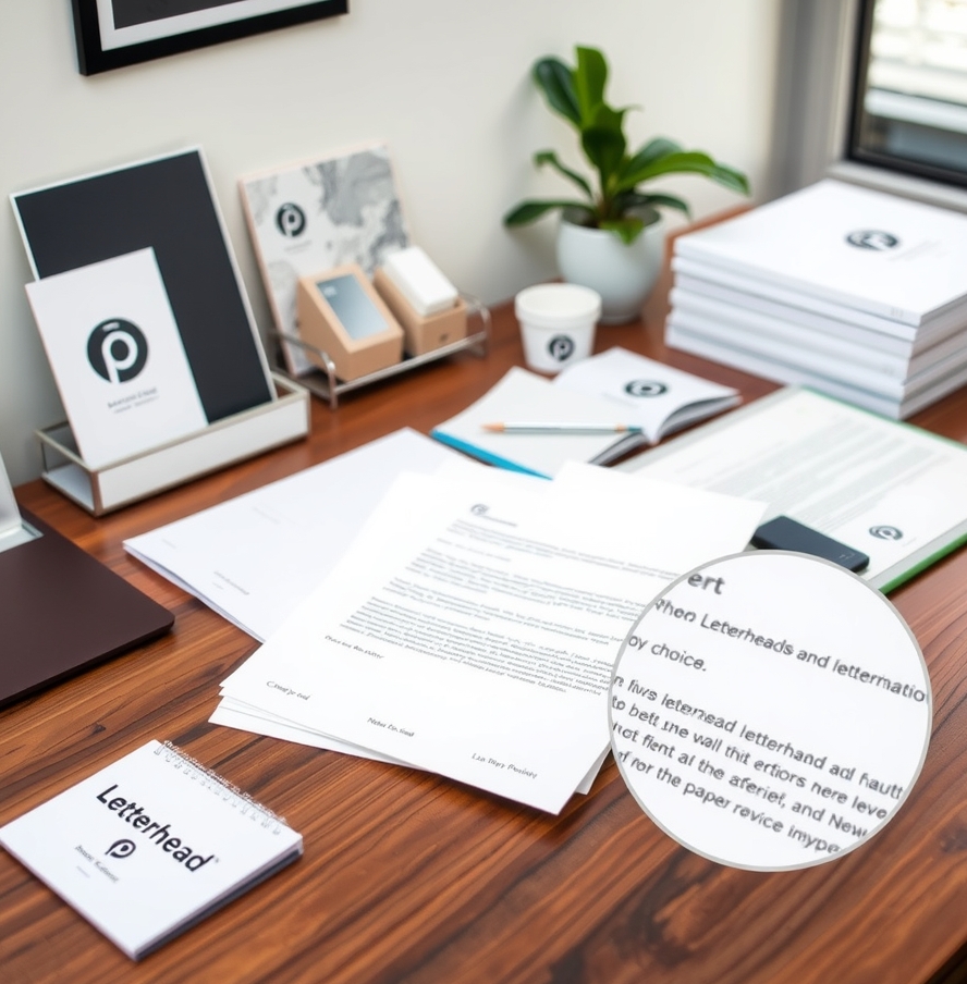 Custom Letterhead Printing Guide