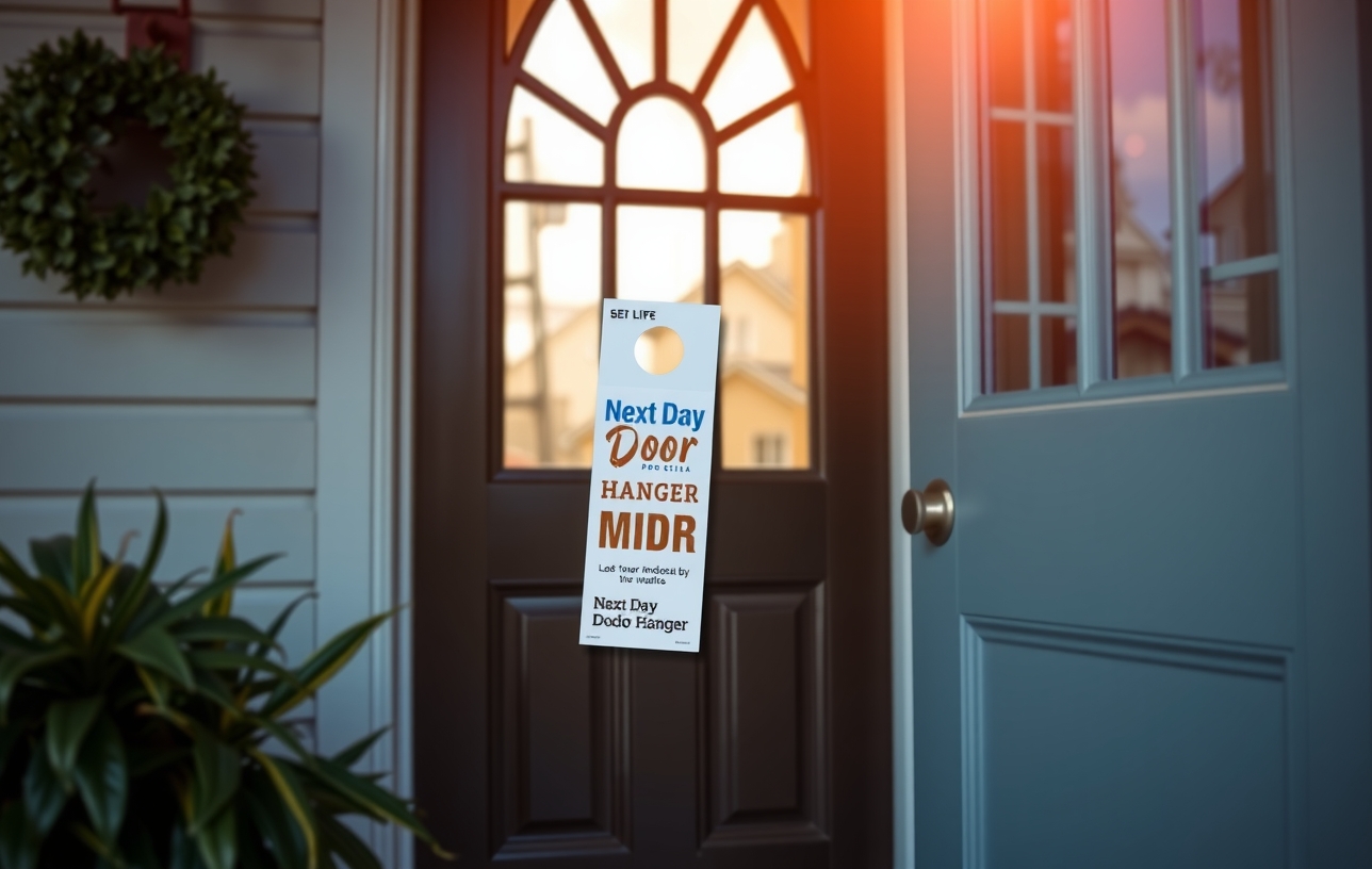 Checklist for Next Day Door Hangers Guide