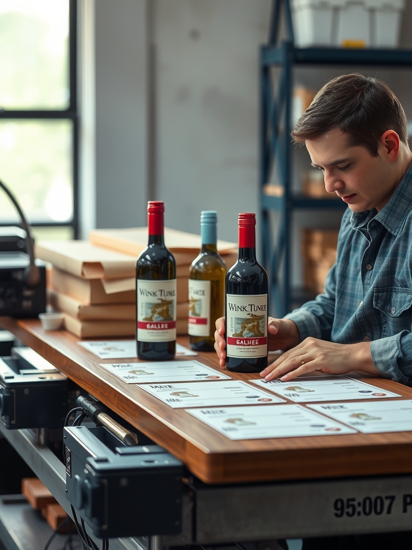 Checklist for Cheap Custom Wine Labels Printing