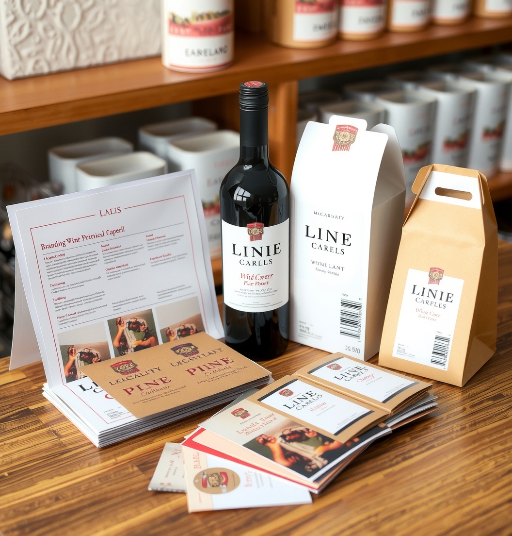 Quality check visual for Cheap Custom Wine Labels Printing