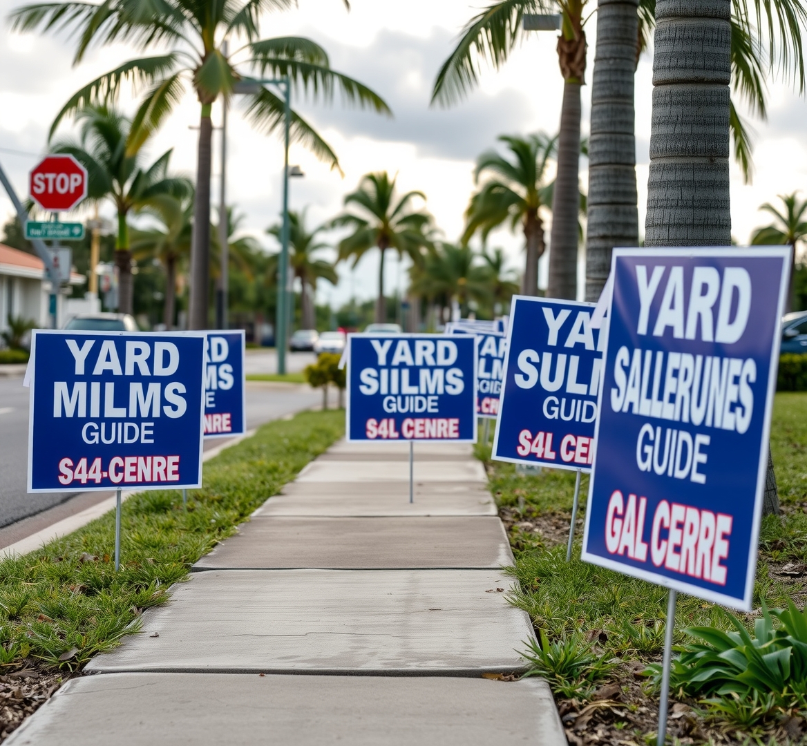 Yard Signs Miami Guide
