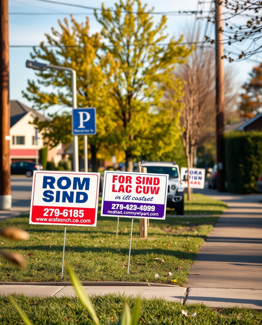 Yard Signs Company Near Me Guide