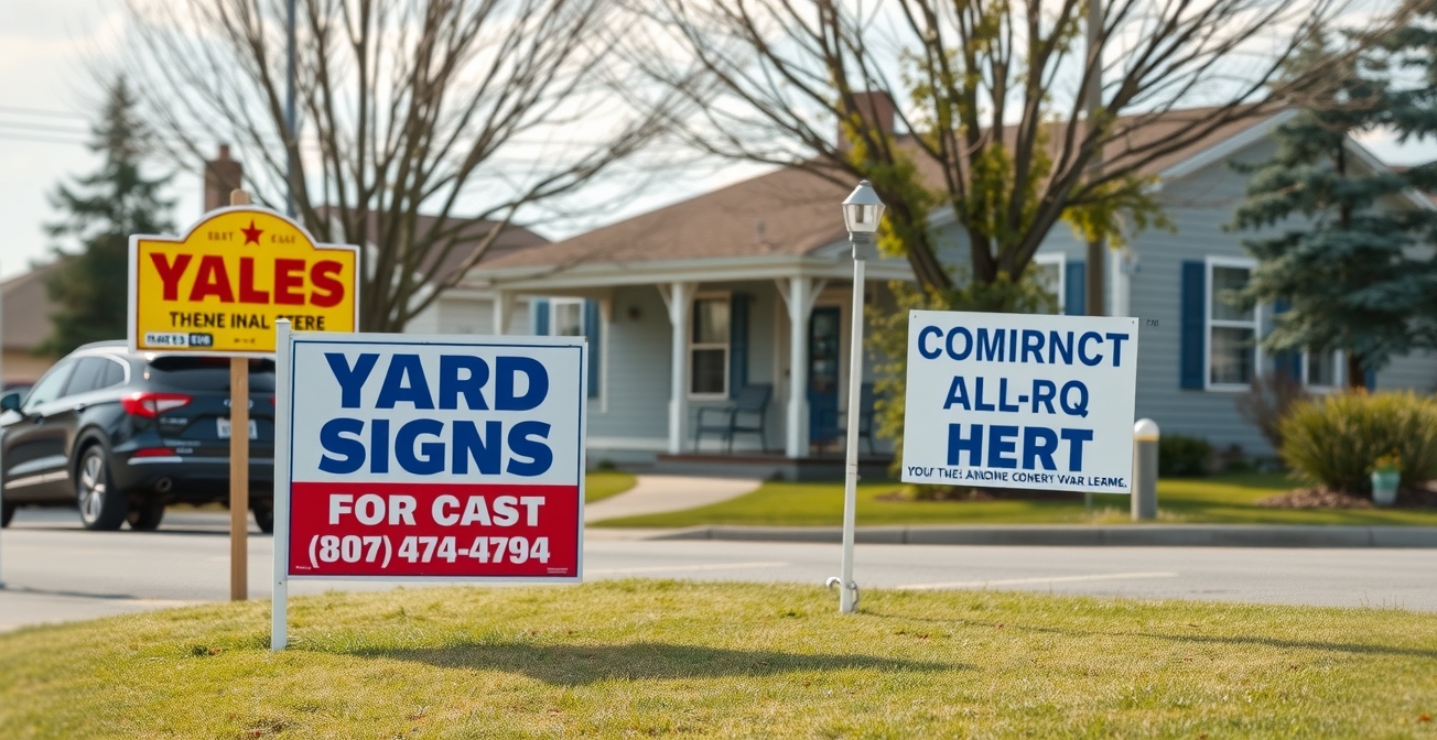 Evaluating the best Yard Signs Company Near Me Guide environment